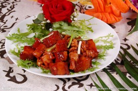 百叶结烧肉