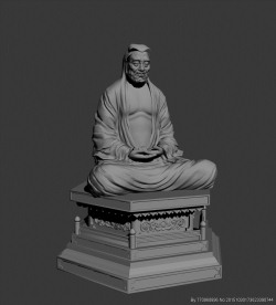 佛造像模型