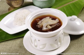 鲍汁鹿筋捞饭