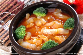 鲍汁什菌鹿筋野山菌
