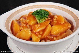 鲍汁麦仁鲜淮山好