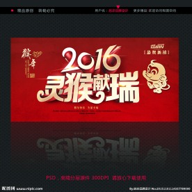 2016猴年