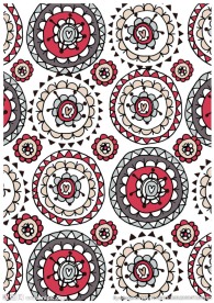 抽象花纹花底纹图案面料