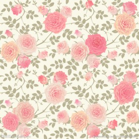 粉色玫瑰花枝背景矢量素材