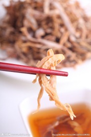 笋干特写