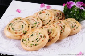 香煎葱油饼只