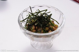 葱花纳豆
