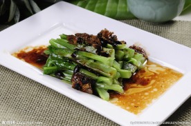 豆豉鲮鱼油麦菜