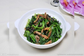 豆豉鲮鱼油麦菜