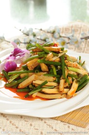 香葱豆干