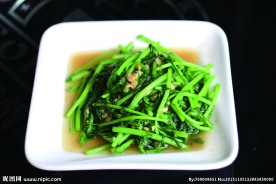 豆酱蒿菜