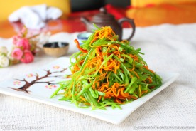 荷兰豆虫草花
