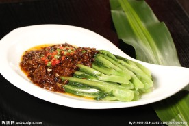 豆豉鲮鱼油麦菜