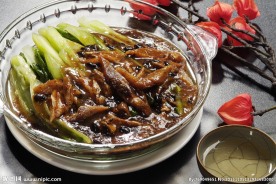 豆豉鲮鱼油麦菜