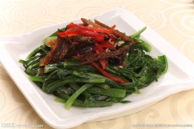 豆豉鲮鱼油麦菜