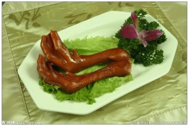 熏酱鹅掌