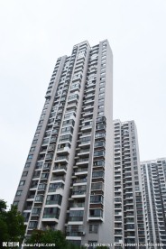 仰望高楼 小区高楼