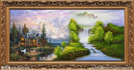 油画风景
