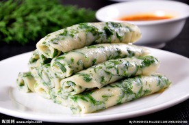 蘸汁野菜煎饼