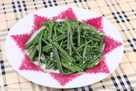 蒜末山野菜