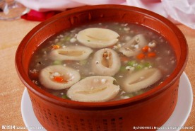 麦仁薏米煮小鲍