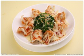 蕃茄酱芝士焗水饺