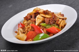 野山菌蜗牛烩饭