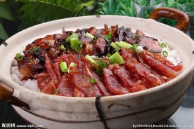 港粤腊味煲仔饭