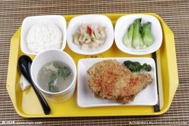 脆皮鸡腿饭套餐