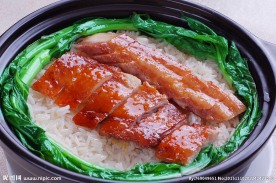 叉烧烧鹅煲仔饭