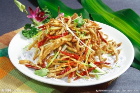干煸茶树菇