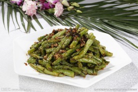 干煸姜豆