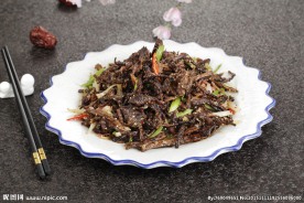 干煸茶树菇