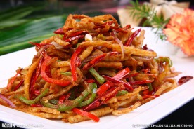 干煸茶树菇份