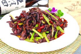 干煸驴肉丝