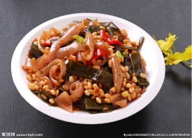 肉皮海带黄豆芽