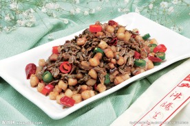 香菇炒肉丁