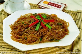肉末炒粉条