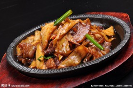 杏鲍菇炒肉
