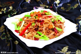 肉丝炒粉条