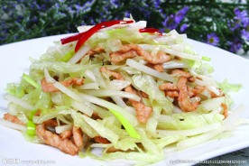 年糕炒肉丝