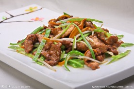 虫草花炒鹿肉