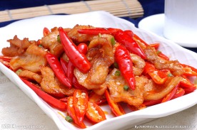 泰椒炒爽肉