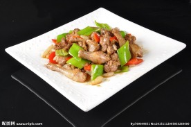 门冬炒鸽肉