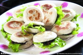生菜酱肉饼