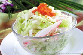蟹柳西生菜