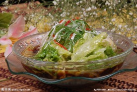 白灼西生菜份