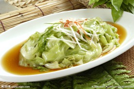 白灼生菜