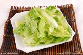 白灼生菜