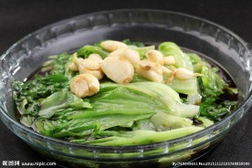 金银蒜捞生菜